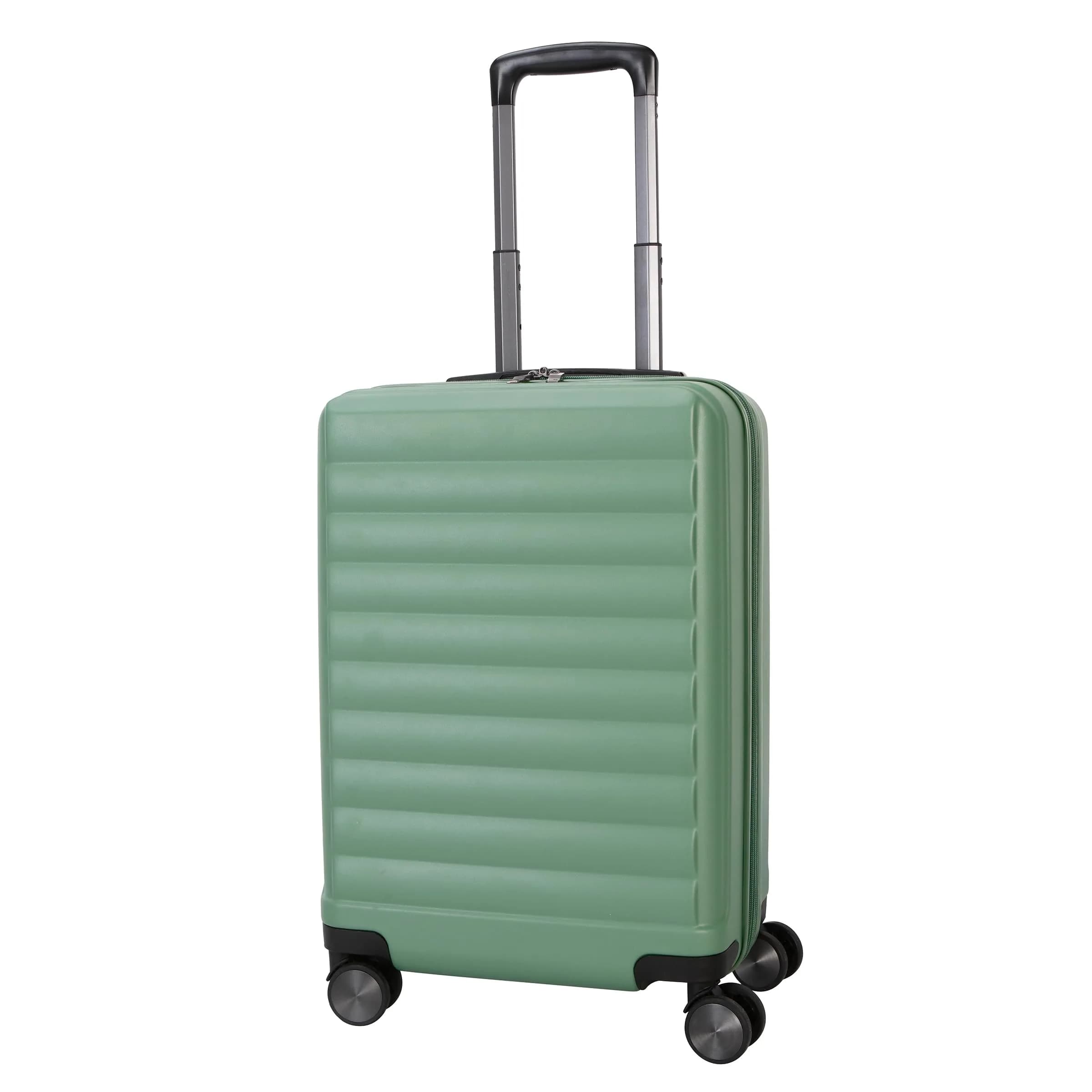 TRIPS EON 20-Inch Carry-On Lightweight Durable Hardside 8-Wheel Spinner Cabin Size Luggage, Comfrey Green - main product image