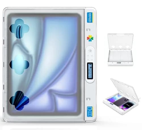 iDiskk Large Timer Lock Box with Electronic Combination Lock | Fits iPad & Phone, 27.9cm (11in) Height thumbnail 1