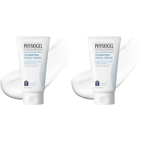 PHYSIOGEL Daily Moisture Therapy Hydrating Facial Cream 20.4 fl oz (Pack of 2) | Dermatologist-Recommended for Dry & Sensitive Skin