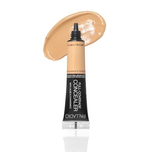 Palladio Full Coverage Concealer Creamy Face & Under Eye Formula 10g (0.35 oz) | Evens Skin Tone & Disguises Dark Circles thumbnail 4