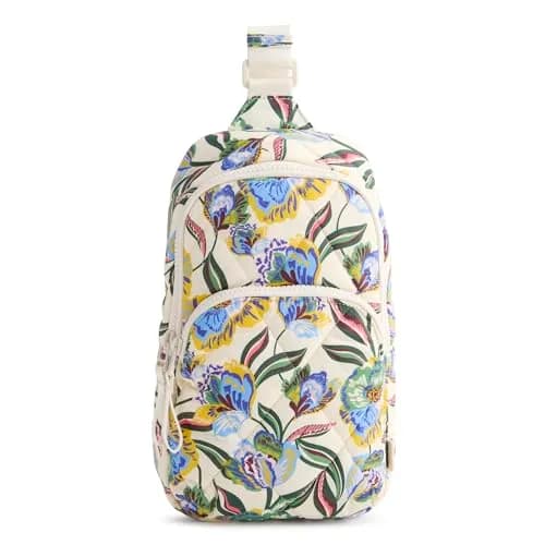 Vera Bradley Water Resistant Featherweight Lorman Sling Backpack | Stylish Crossbody for Travel & Work thumbnail 6
