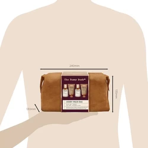 Baylis & Harding Fuzzy Duck Luxury Wash Bag Gift Set For Men | Bergamot, Hemp & Sandalwood Scent thumbnail 6