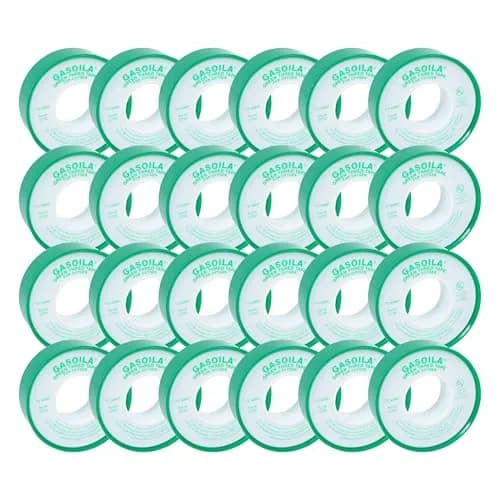 Gasoila Green PTFE Thread Seal Tape 1/2 Inch x 260 Inch | Leak-Proof, High-Density, Non-Toxic thumbnail 1