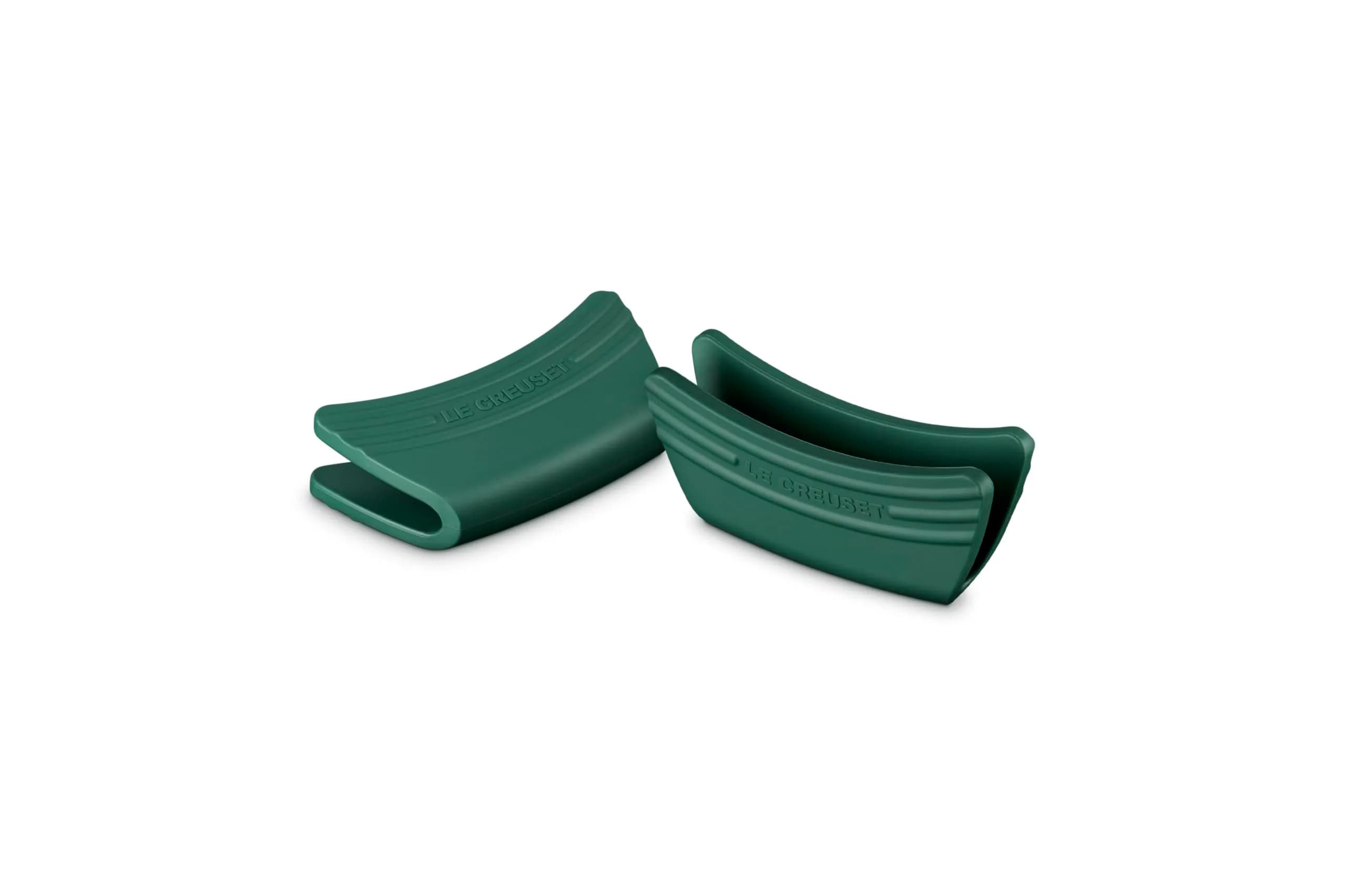 Le Creuset Silicone Handle Grips Set of 2, 12.7 cm (5") x 6.35 cm (2.5") Each, Artichaut | Heat-Resistant Kitchen Grips for Dutch Ovens - main product image