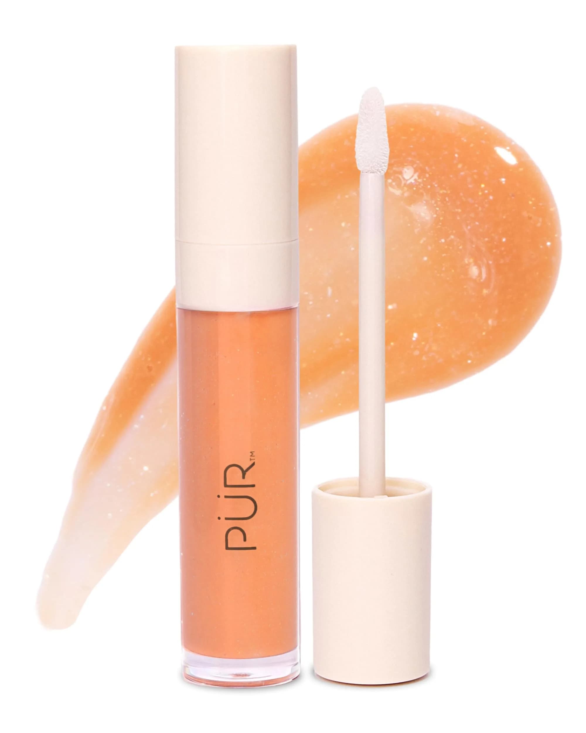 PÜR Glossy Lip Tint & Plumping Lip Oil 1 Fl Oz | Buildable High-Shine Color with Nourishing Skincare - main product image