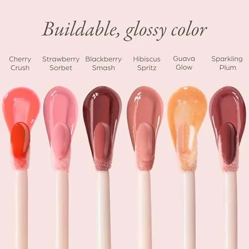 PÜR Glossy Lip Tint & Plumping Lip Oil 1 Fl Oz | Buildable High-Shine Color with Nourishing Skincare thumbnail 3