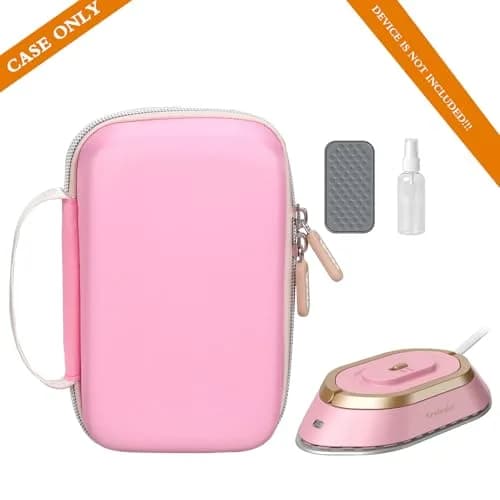 Aproca Pink HOME Case for Newbealer Travel Iron Mini Dry Iron | Compact & Durable thumbnail 5