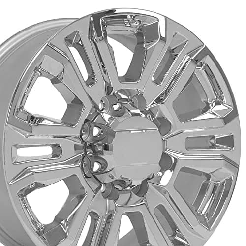 OE Wheels CV70B 20x8.5 Chrome Rim | 8x180 Bolt Pattern, 47ET Offset, 20 Inch Diameter thumbnail 1