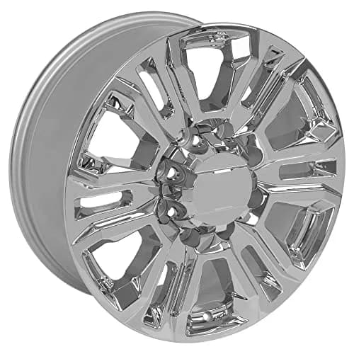 OE Wheels CV70B 20x8.5 Chrome Rim | 8x180 Bolt Pattern, 47ET Offset, 20 Inch Diameter thumbnail 4