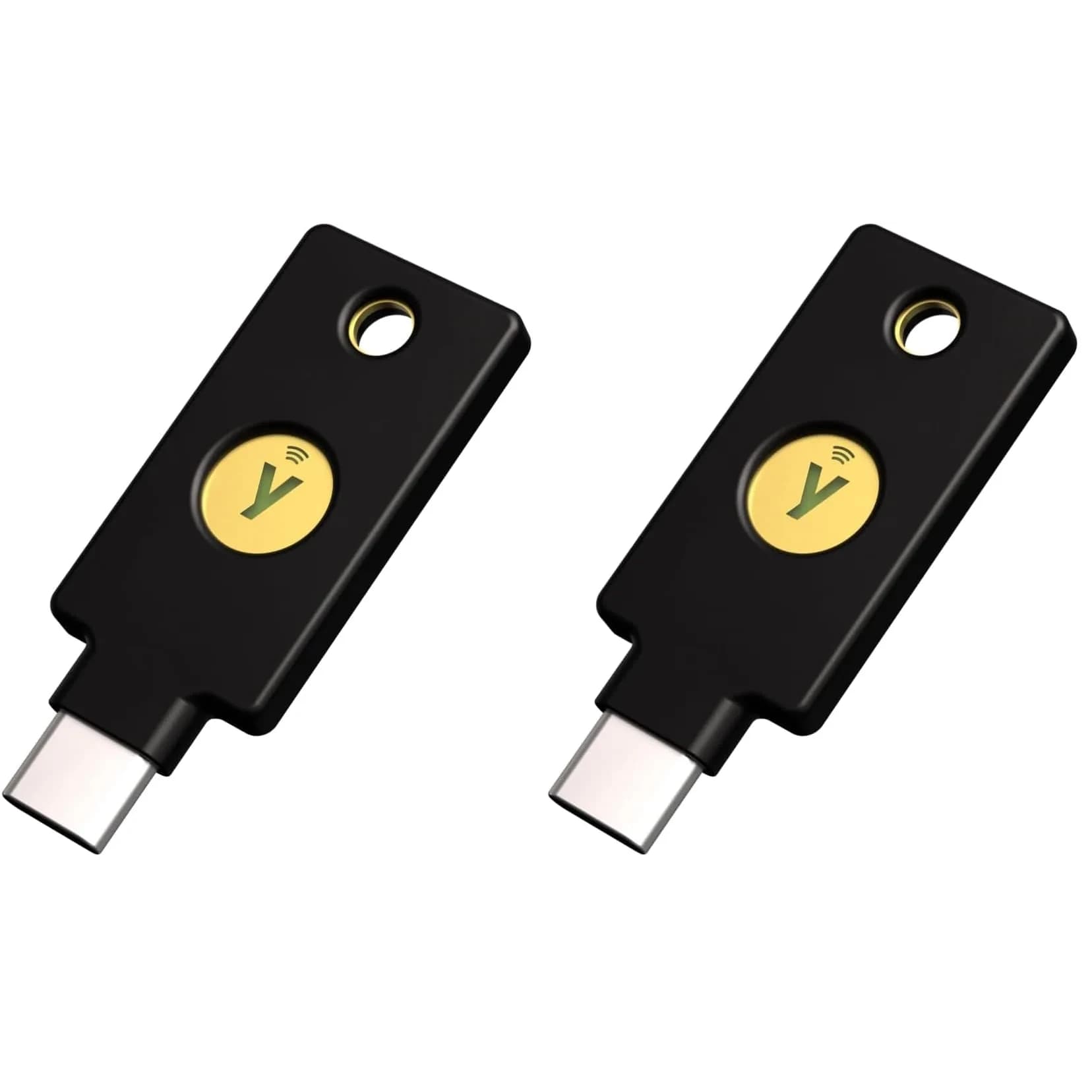 Yubico Security Key C NFC Basic Compatibility Pack of 2 | Multi-Factor Authentication Passkey with USB-C & NFC - main product image