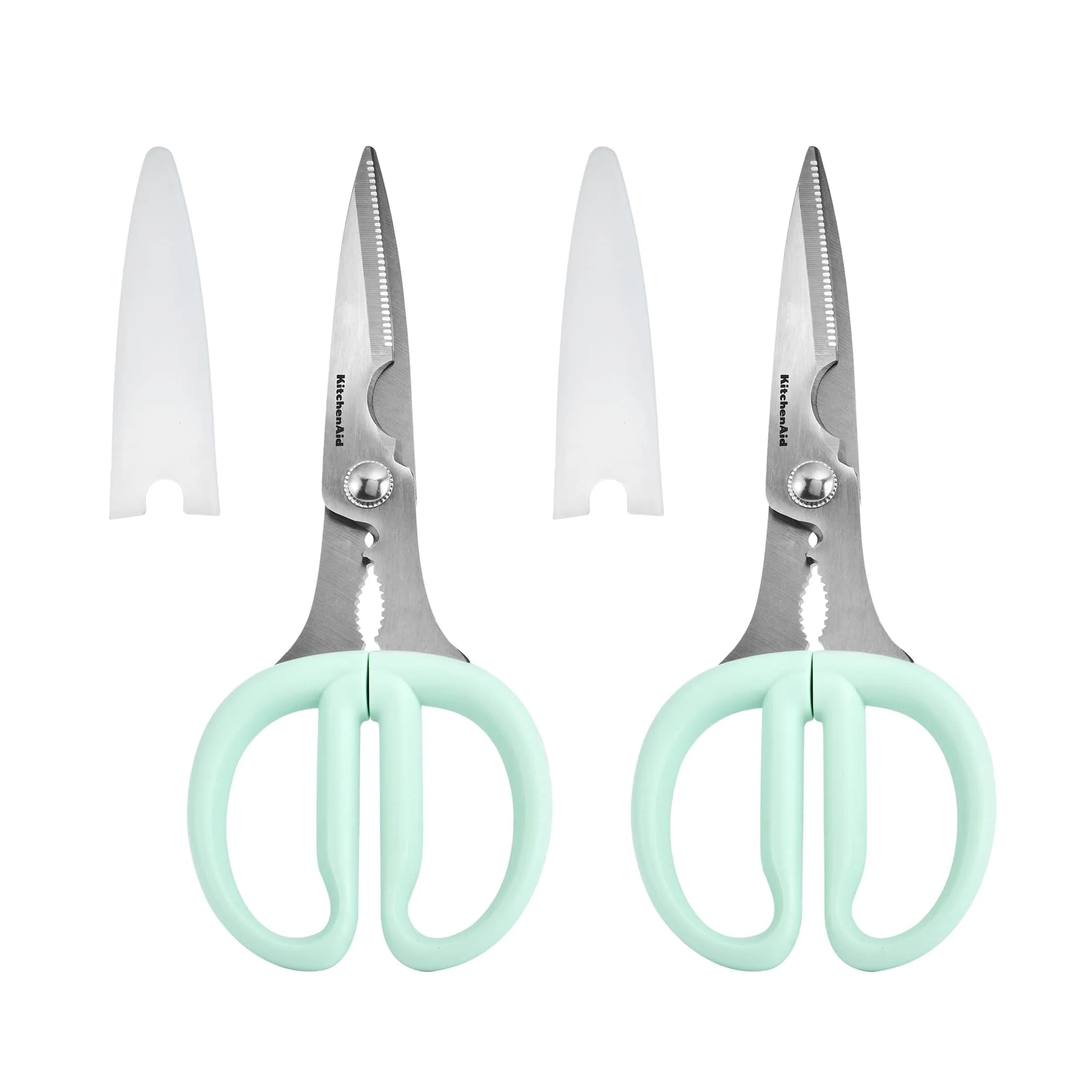 KitchenAid Classic Spearmint Multipurpose Kitchen Shear Set with Herb Stripper, Nutcracker & Bottle Opener