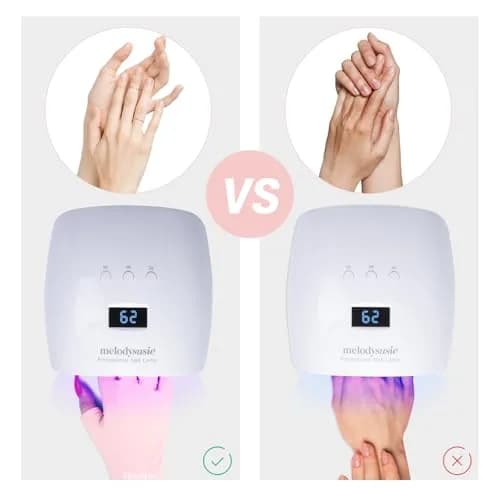 MelodySusie Fingerless UV Protection Gloves for Gel Manicure | UPF 50+ Blocks 99% UV Rays thumbnail 2