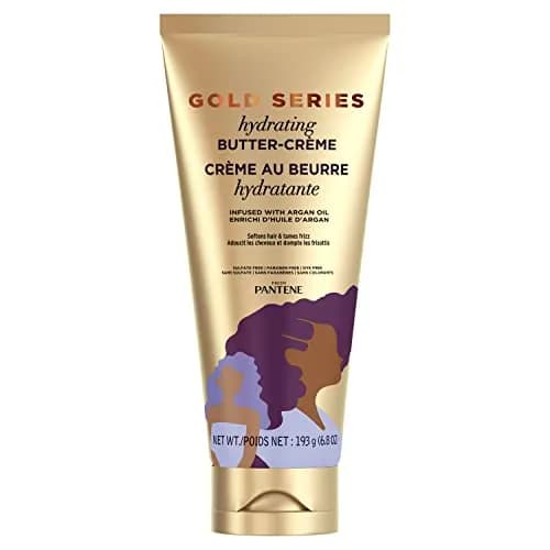 Pantene Gold Series Hydrating Butter-Cream Hair Conditioner 6.8 oz (12 Pack) | Sulfate-Free, Argan Oil Formula thumbnail 2