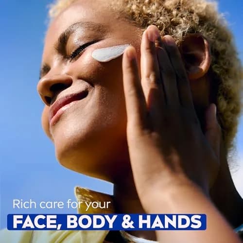 NIVEA Creme Moisturizing Cream 162ml (5.5 Fl Oz) | Intensive Hydration for Face, Body & Hands thumbnail 7