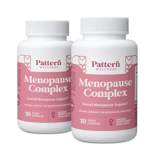 Pattern Wellness Menopause Complex Supplement – 60 Vegan Capsules thumbnail 1