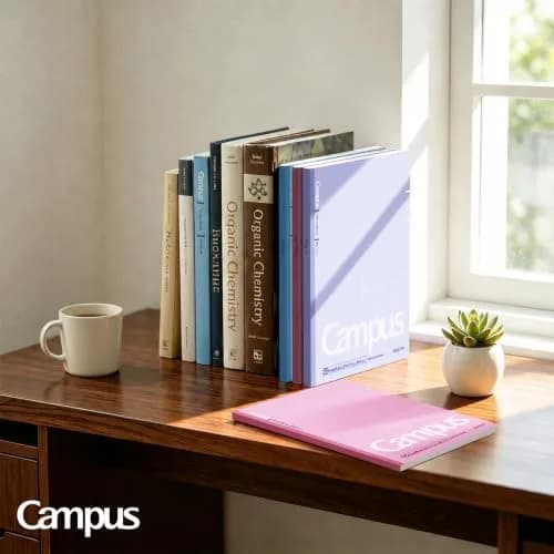 KOKUYO Campus Composition Notebooks 9-3/4" x 7-1/2" 5mm Grid (160 Pages / 80 Sheets Each, Pack of 3) thumbnail 5