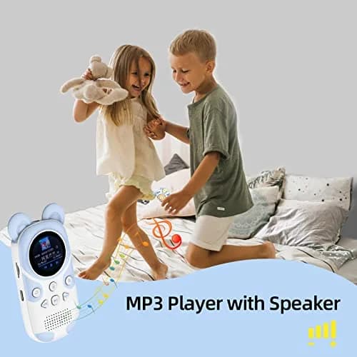 RUIZU Cute Panda MP3 Player for Kids 32GB | Bluetooth 5.3, Built-in Speaker, 100-Hour Battery thumbnail 4