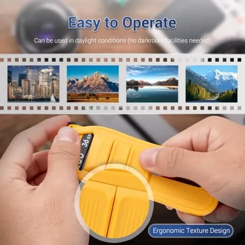 JJC Film Retriever Tool Extractor for 35mm Film Developing w Lanyard Yellow | Safe, Fast & Daylight-Friendly thumbnail 4