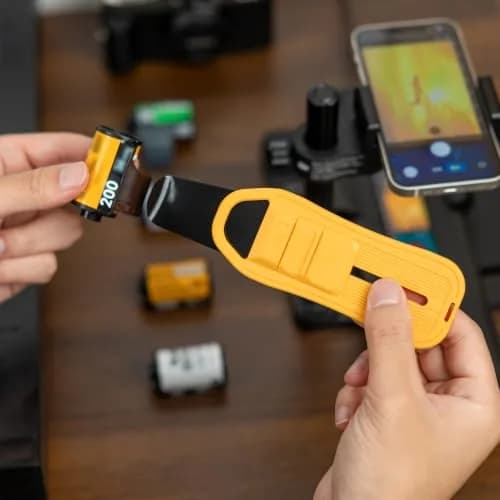 JJC Film Retriever Tool Extractor for 35mm Film Developing w Lanyard Yellow | Safe, Fast & Daylight-Friendly thumbnail 8