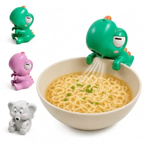 Generic Dinosaur Animal Mini Fan for Cup & Bowl, 7.5cm (3" Wide) | Hygienic Cooling Comfort for Toddlers & Dorms thumbnail 1