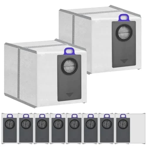 BTRSOLUS Dust Bags for Narwal Flow 2, 2.4L Capacity, 10 Pcs | 4-Layer Filtration for Fine Dust thumbnail 1