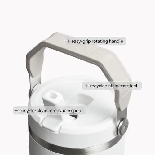 STANLEY IceFlow 2.0 Flip Straw Tumbler with Handle 20 oz (591 mL) | Insulated Stainless Steel, Leakproof, BPA-Free thumbnail 4