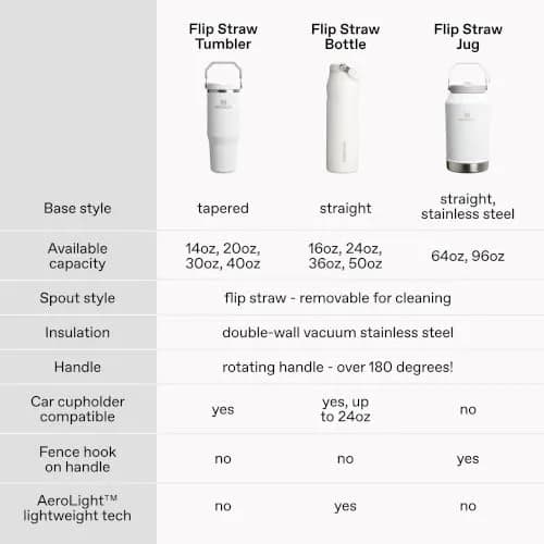 STANLEY IceFlow 2.0 Flip Straw Tumbler with Handle 20 oz (591 mL) | Insulated Stainless Steel, Leakproof, BPA-Free thumbnail 5