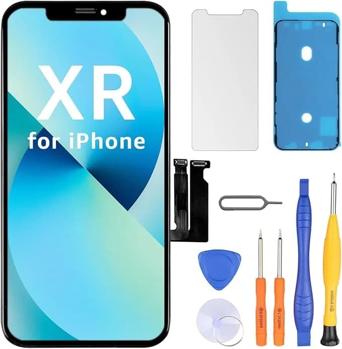 LL TRADER iPhone XR Screen Replacement 6.1'' LCD Digitizer Assembly with Repair Kit | FHD Display thumbnail 2