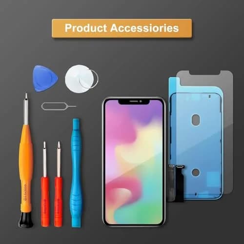 LL TRADER iPhone XR Screen Replacement 6.1'' LCD Digitizer Assembly with Repair Kit | FHD Display thumbnail 13