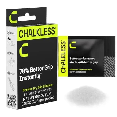 Chalkless Grip Enhancer 5 Pack | Mess-Free Liquid Chalk Alternative for Weightlifting, Yoga, Gaming, Climbing thumbnail 1