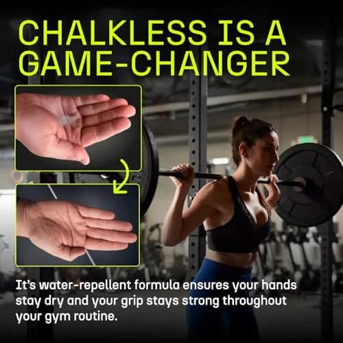 Chalkless Grip Enhancer 5 Pack | Mess-Free Liquid Chalk Alternative for Weightlifting, Yoga, Gaming, Climbing thumbnail 2
