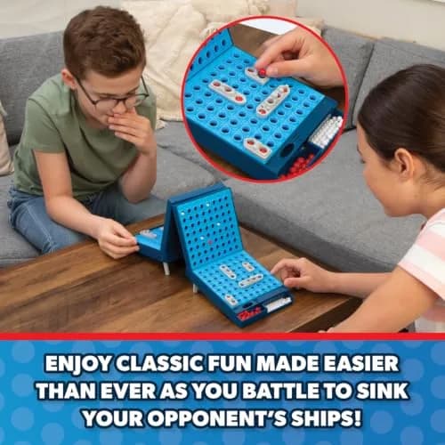 PlayMonster Navy Battle Board Game | 2-Player Strategy Game with Auto-Reset Feature thumbnail 2