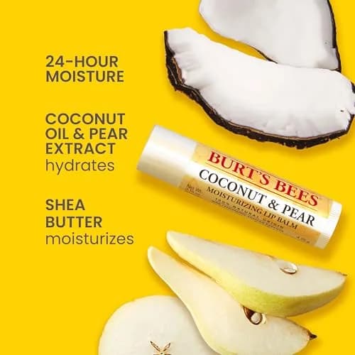 Burt's Bees Lip Balm Pack (4 Tubes x 12 Packs) | Natural Moisturizing Lip Treatment thumbnail 3