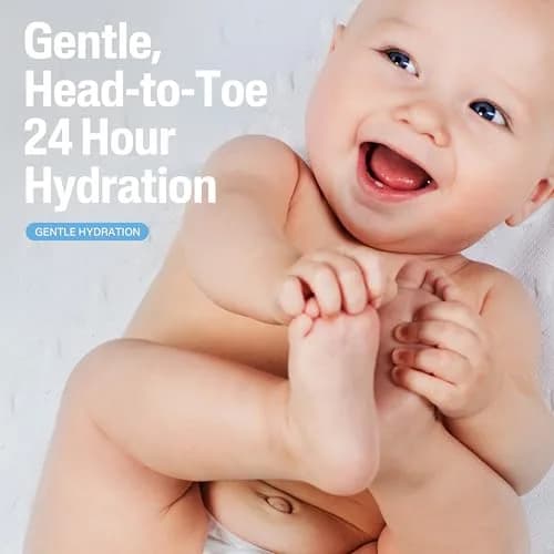 Cetaphil Baby Wash & Shampoo Plus Body Lotion 13.5 Fl Oz (Pack of 12) | Gentle Head to Toe Hydration for Sensitive Skin thumbnail 2