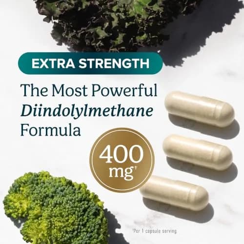 SMNutrition DIM Supplement 400MG Extra Strength 180 Capsules | Hormone Balance for Men & Women thumbnail 5