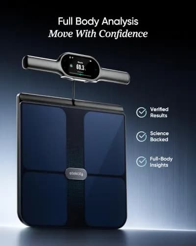 Etekcity WiFi 8-Electrode Smart Body Weight Scale | 200kg Capacity thumbnail 2