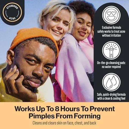Oxy 3-IN-1 Acne Facial Cleansing Pads 90 Pads | Maximum Strength 2% Salicylic Acid for Acne & Oil Control thumbnail 3