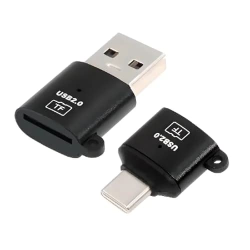 cablecc USB-C & USB-A OTG Card Reader 2-Pack | Fast Data Transfer for Phones & Laptops thumbnail 1