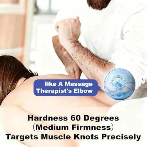 FITZELAR Pink Massage Lacrosse Ball 6.3cm (2.5in) | Quality Certified for Deep Tissue Release thumbnail 7