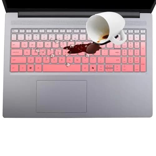 MUBUY-GOL Keyboard Cover for Lenovo IdeaPad Slim 3/5 15.3" 16" (Gen 10/11) Ombre Pink | Protects from Spills & Dust thumbnail 6