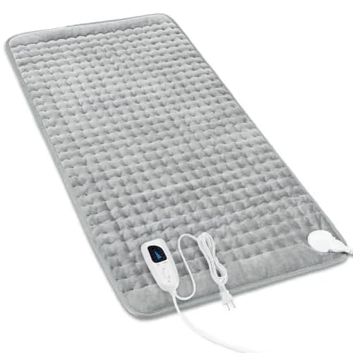 Deepsoon Electric Heating Pad for Back 83cm x 43cm (33"x17") | 6 Heat Settings, 4 Timer, Overheat Protection thumbnail 1
