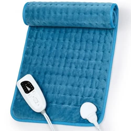Deepsoon Electric Heating Pad 61cm x 30.5cm (24x12 Inch) | 6 Heat Settings & Auto Shut-Off thumbnail 1