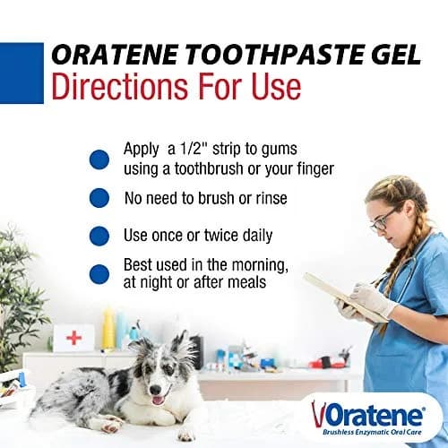 PKB Animal Health ZYMOX Oratene Brushless Toothpaste Gel for Dogs and Cats, 210 ml (7.5 oz) | Supports Healthy Oral Hygiene thumbnail 5