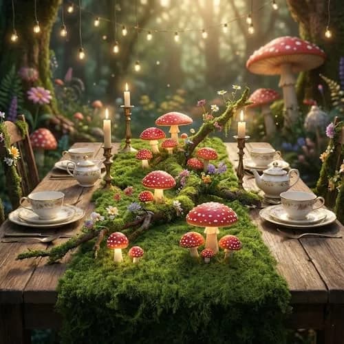 BYHER Green Artificial Moss Mat 30cm x 180cm (12" x 71") | Realistic Cloud Soft Feel for Crafts & Decor thumbnail 7