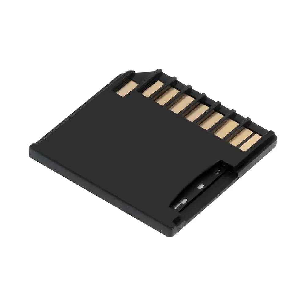 cablecc Micro SD to SD Card Adapter | Low Profile Short Body for Mac Laptops, 512GB Max Capacity