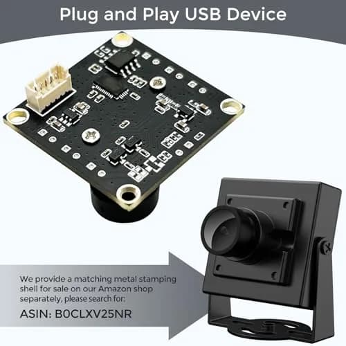 innomaker 1080P USB 2.0 UVC Camera Module (Pack of 2) | 130° Wide Angle, Plug & Play for SBCs thumbnail 6
