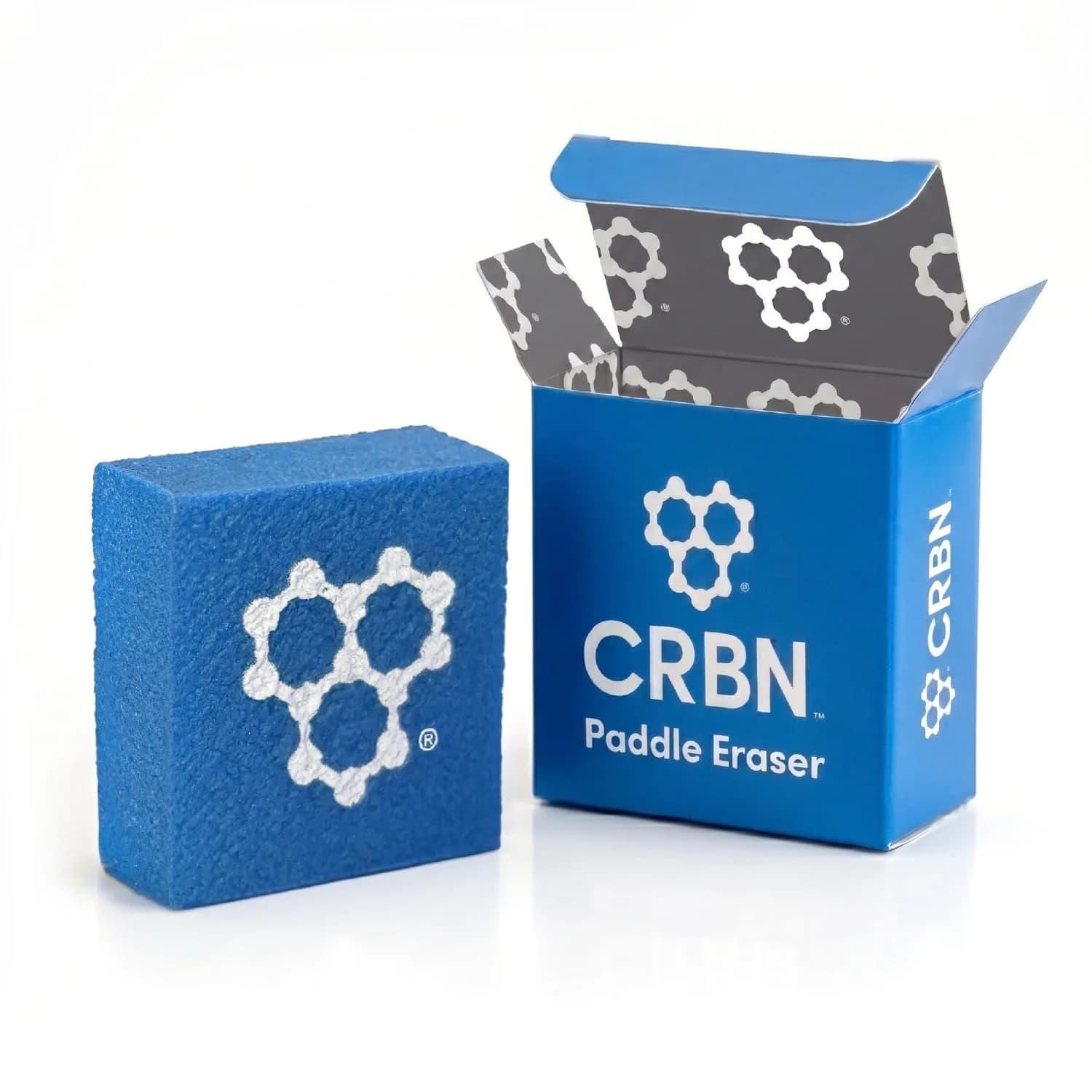CRBN Pickleball Paddle Eraser Blue 1-Pack | Cleans Carbon Fiber Paddles