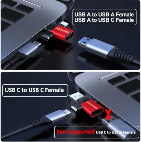 BUISAMG USB C Data Blocker 4-Pack | Protects Against Juice Jacking thumbnail 3