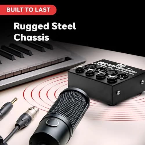 Pyle PHE400 Compact Mini Hum Eliminator Box 2-Channel | Reduces Ground Loop Hum thumbnail 4