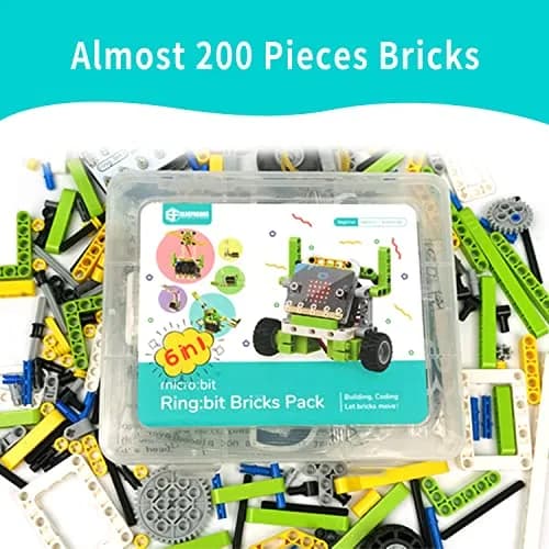 EF ELECFREAKS microbit Ring:bit 6-in-1 Starter Kit | Programmable Coding Kit with 200+ Blocks thumbnail 5